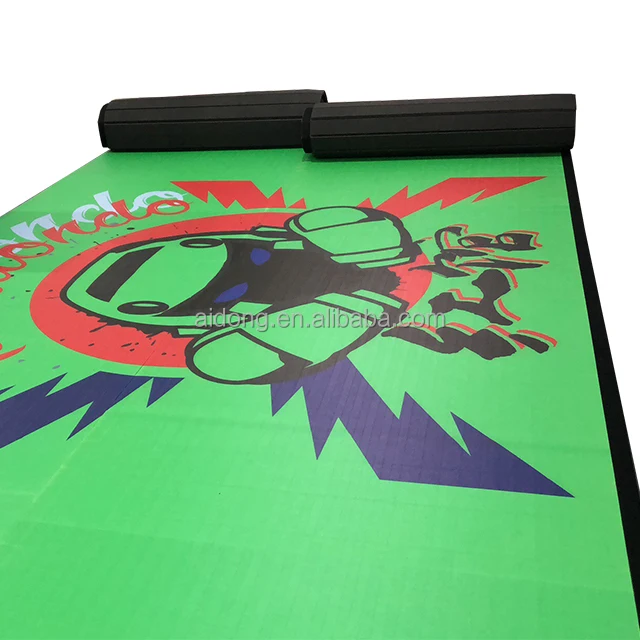 AIDONG tapi tatami roll out bjj mat plastic rolling up judo jiujitsu karate sambo roll mma muay thai mats