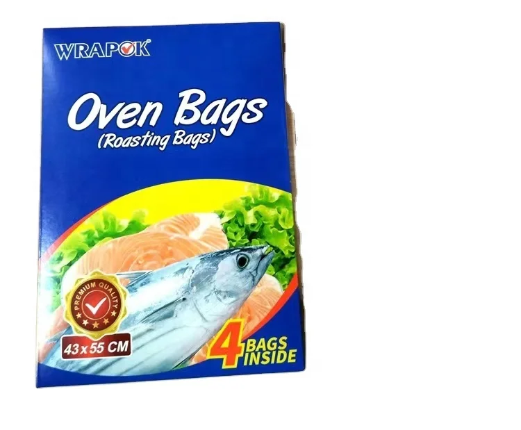 OEM thanks giving festival  Christmas days Turkey bag Heat Resistance Plastic Chicken Oven Bag  Cooker Liner Roasting Cooking Bo