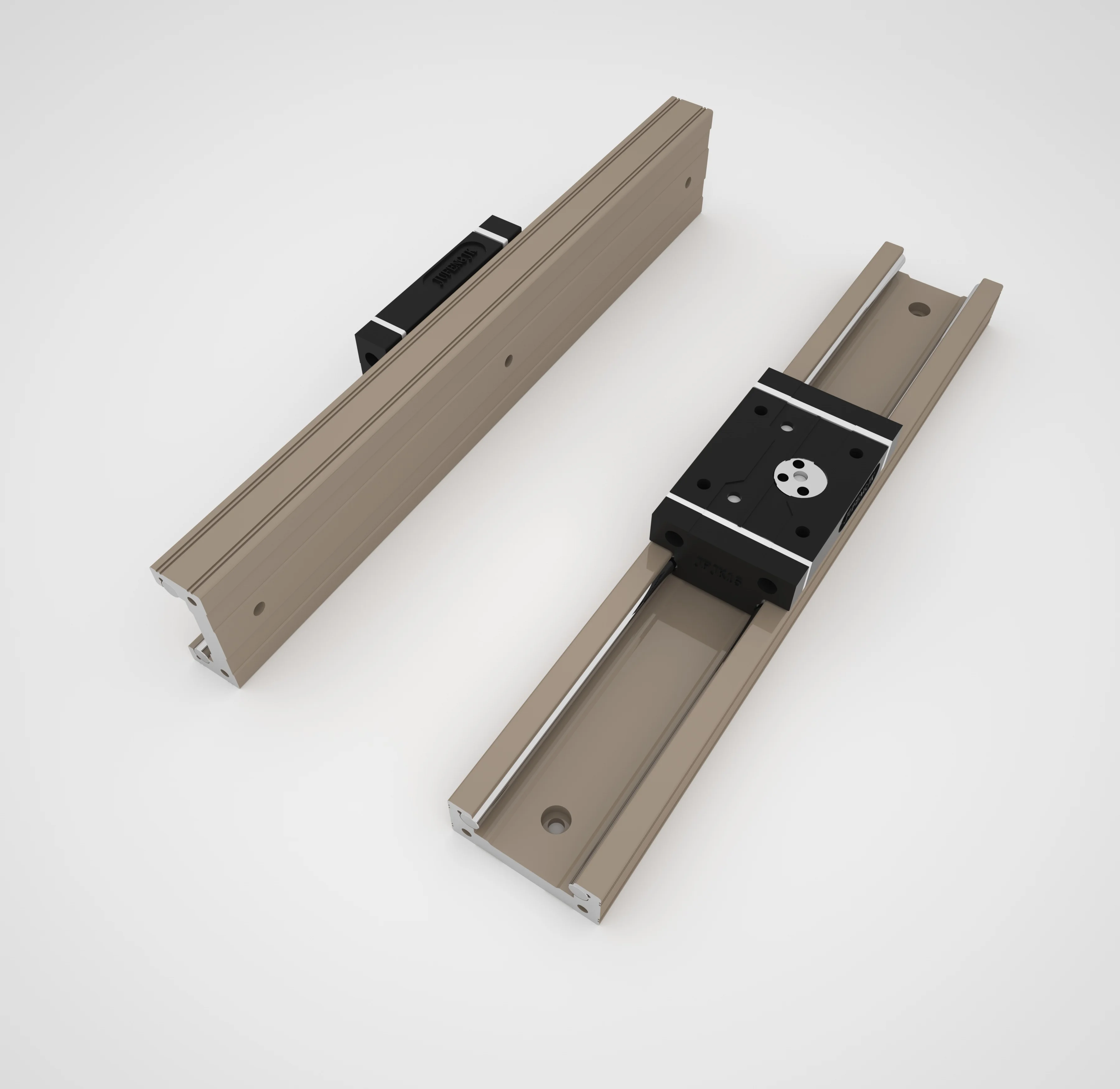 JFJK15 has a customized length of 100-4000mm and can install multiple slider economical linear guides