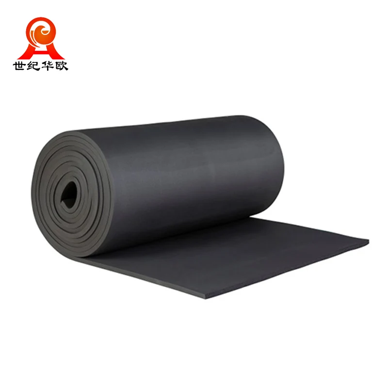 Aluminum Reinforced Foil With Blank Color Rubber Foam