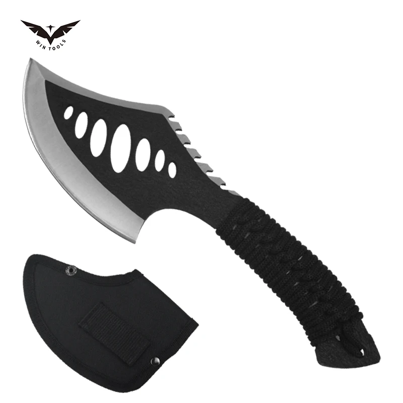 Custom High Quality Stainless Steel Rescue Outdoor Camping Hunting Survival Axe