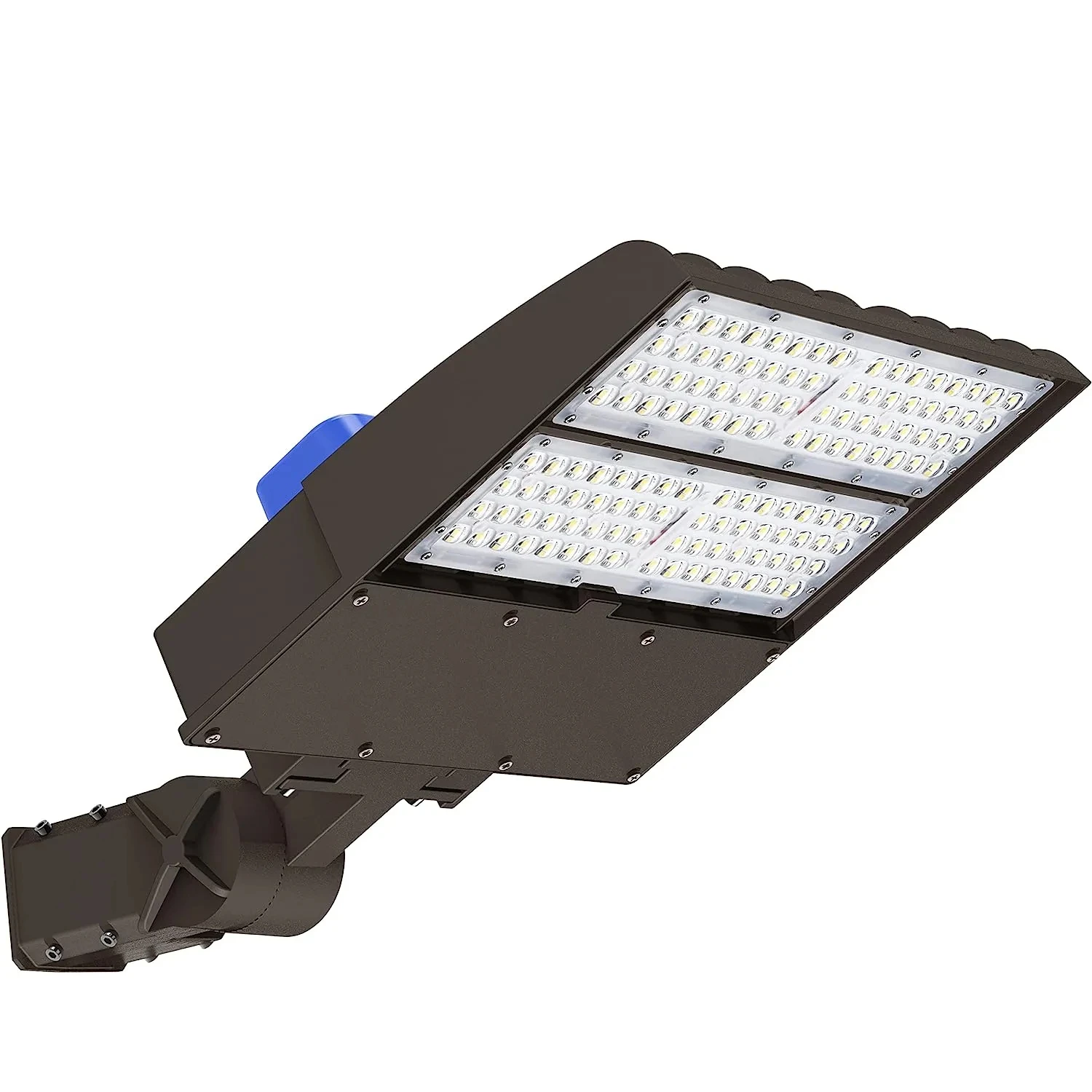 JJC LED Street Lights 50W LED Parking Lot Light 18500LM 125LM/W LED Street Lighting with Dusk to Dawn Photocell Sensor 5000K