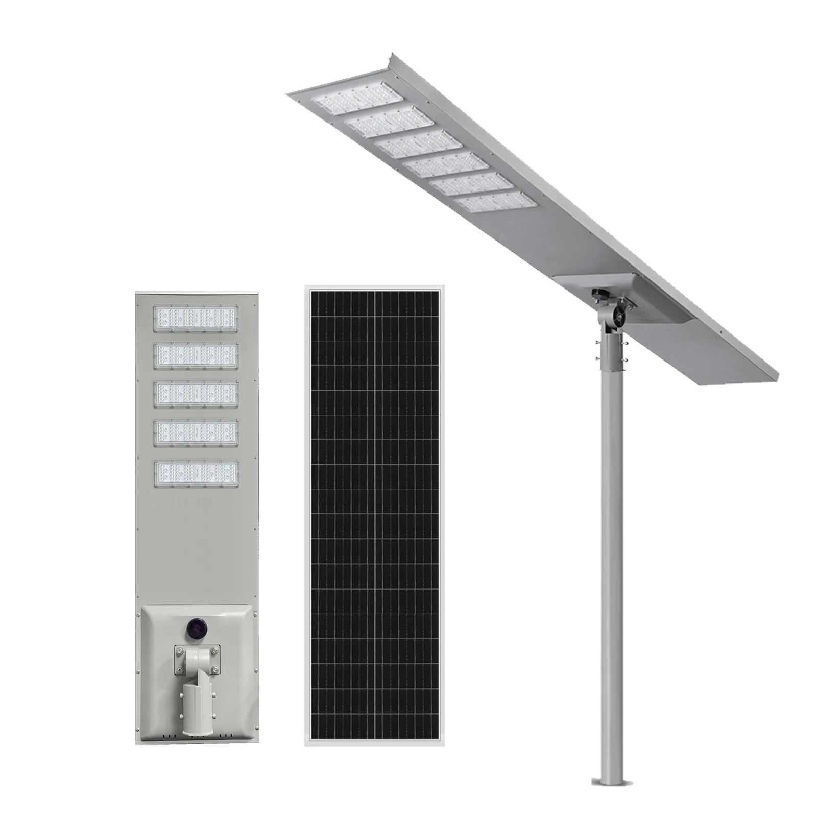 MPPT Remote Control Sensor Outdoor ip66 High Quality Lumen All in One Led Solar Lights 20w 30w 40w 60w 80w Solar Street Light
