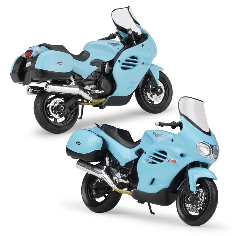 Hot Selling Welly 2002 TRIUMPH Trophy 1:18 Diecast Motorcycle Simulation Alloy Motorcycle Model