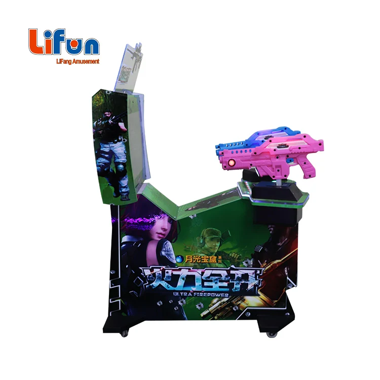 lifun Factory children arcade gun shooting game machine 2 player video arcade game machine for children