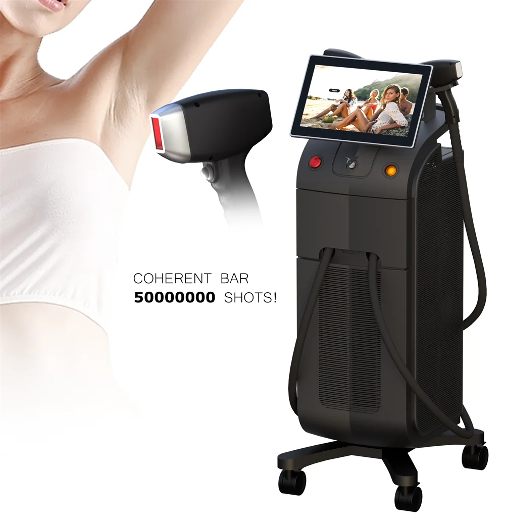 KM LASER kangmei beauty healthy hair removal machine laser beauty equipment 808 810 nm ice titanium diode ice laser