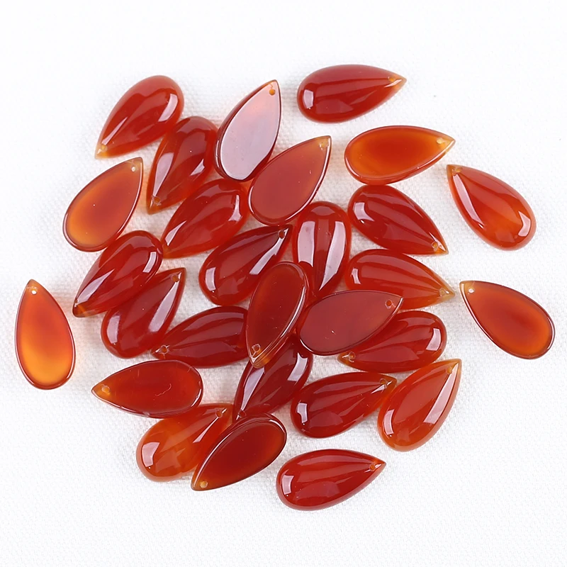 Gemstone Earings Jewelry Women, Natural Red Agate Drop Earrings Beads, Natural Gemstone Jewelry, Water Drop Earrings
