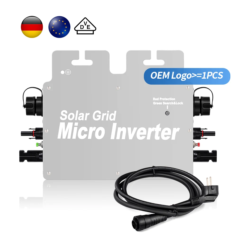 On Grid Microinverter 400W Solar Communication Stand By WIFI Mobile APP PV Solar Grid Tie Micro Inverter 400watt