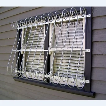 wrought iron window railings
