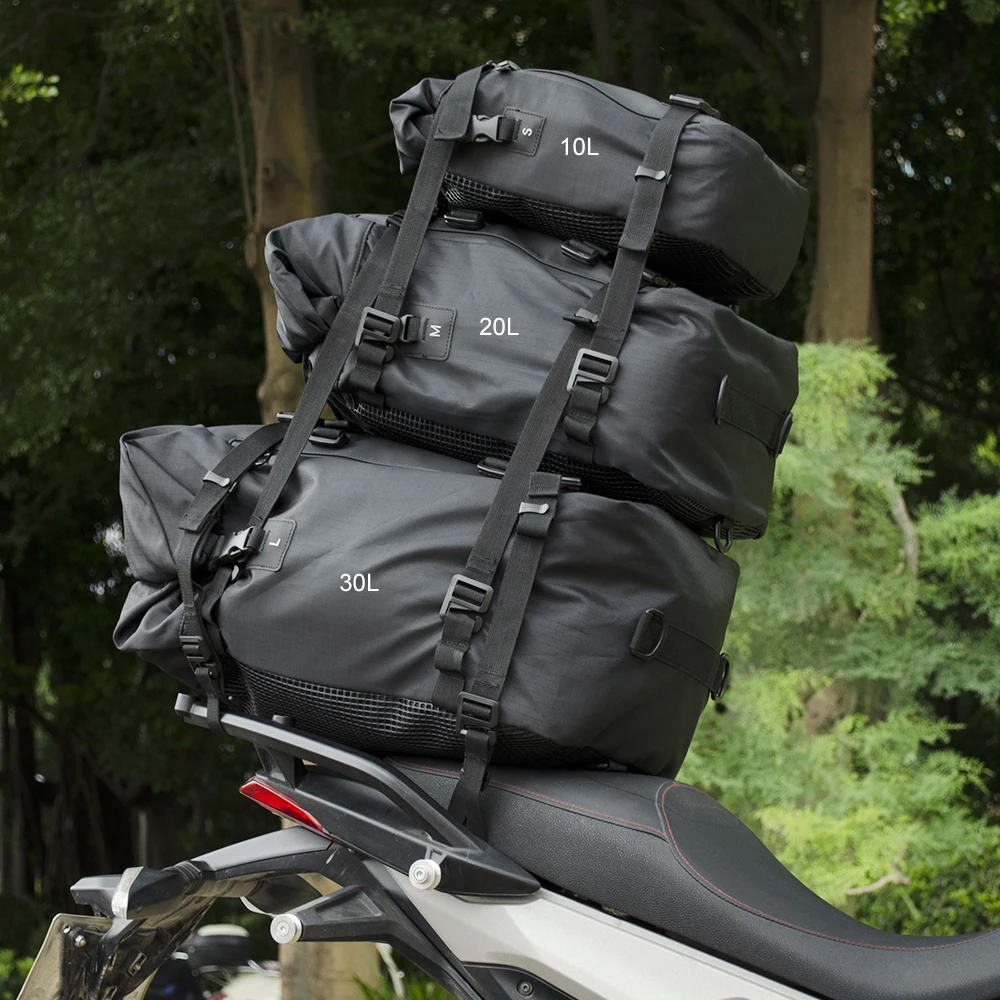 CUCYMA Multifunctional Waterproof Backpack Saddlebag Side Motorcycle Rear Seat Tail Bag