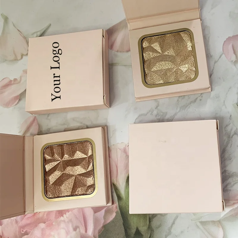 
Wholesale Single Shimmer Highlighter Palette Face Cosmetics Highlighter Makeup 