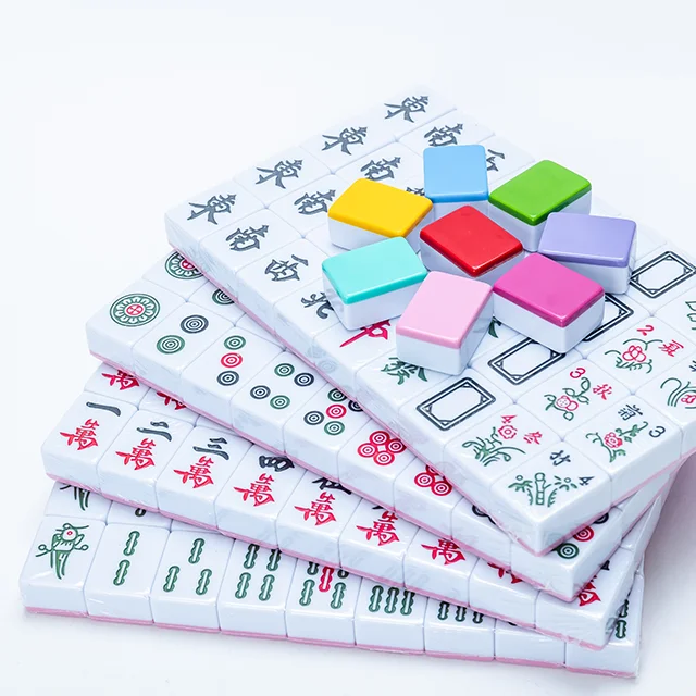 Malaysia Vietnam Mahjong Set Custom chinese mahjong tiles mahjong tiles set
