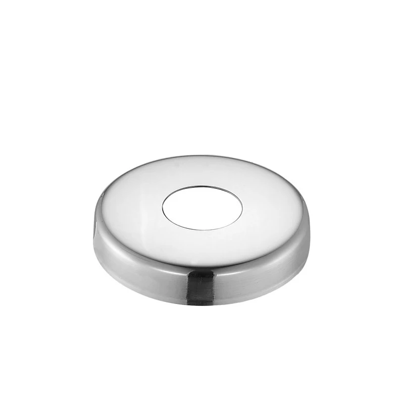 Balcony Accessories Pipe Plate Cover Fit Stainless Steel Hand Rail Post Plate For Stair