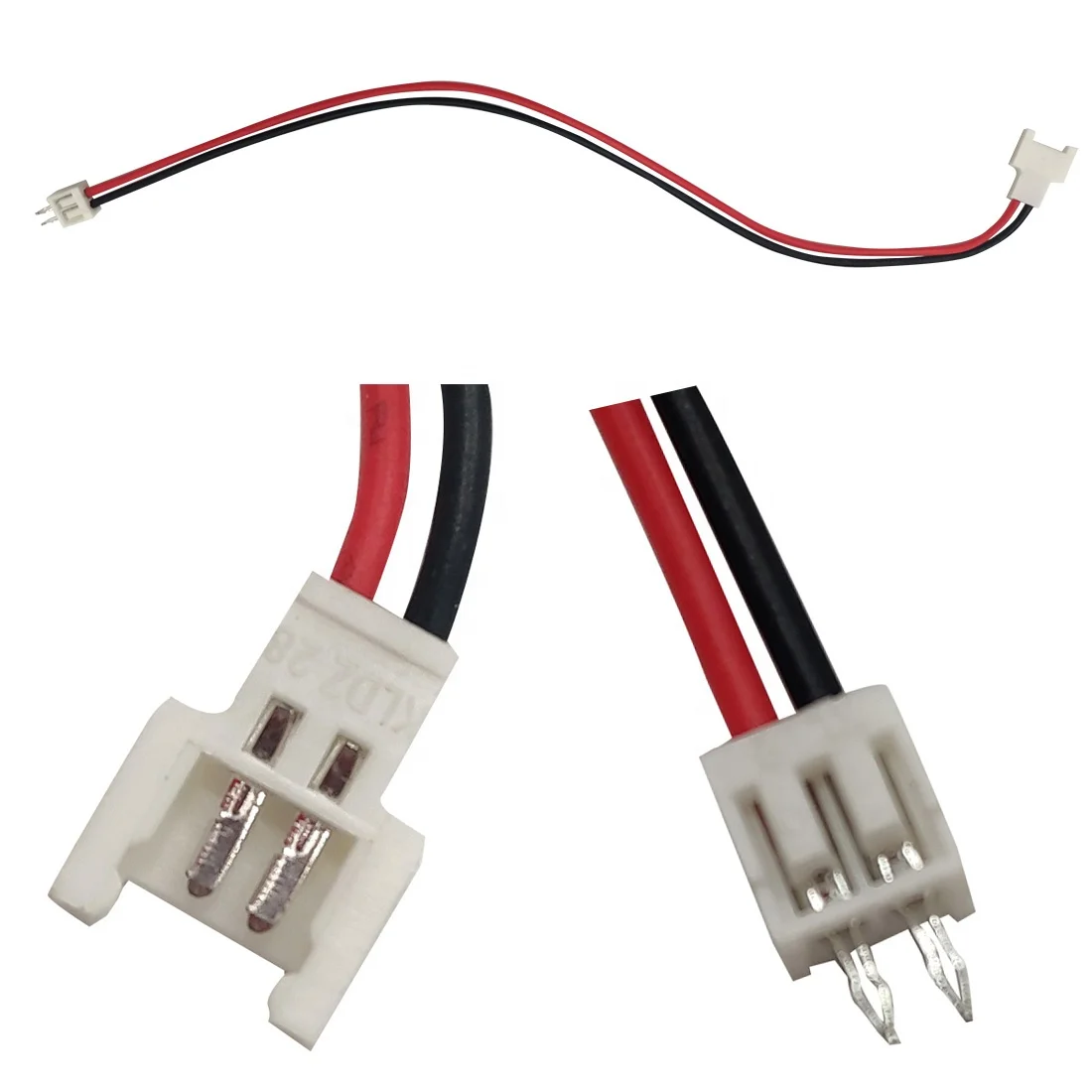 Professional Cables Assembly 2-Pin SH/JST/Molex Connector Male&Female Plug with 26 AWG Wire Cable for Scooter Controller