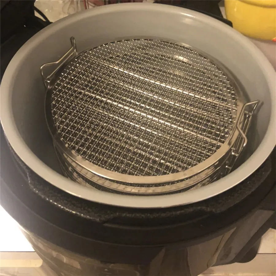 Safe and durable stainless steel dehydration rack Dishwasher safe, which make it easy to clean
