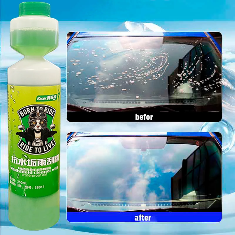 Car Care Windscreen Cleaning Glass Cleaner Liquid Car Cleaning Spray Easy Cleaner Washer Fluid Concentrate Windshield Cleaner