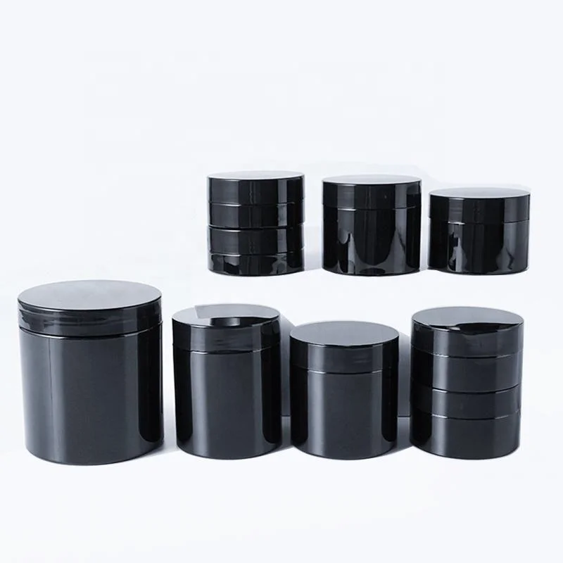 Food Grade container cosmetics plastic jars 8oz plastic jars with lids plastic jars with lids