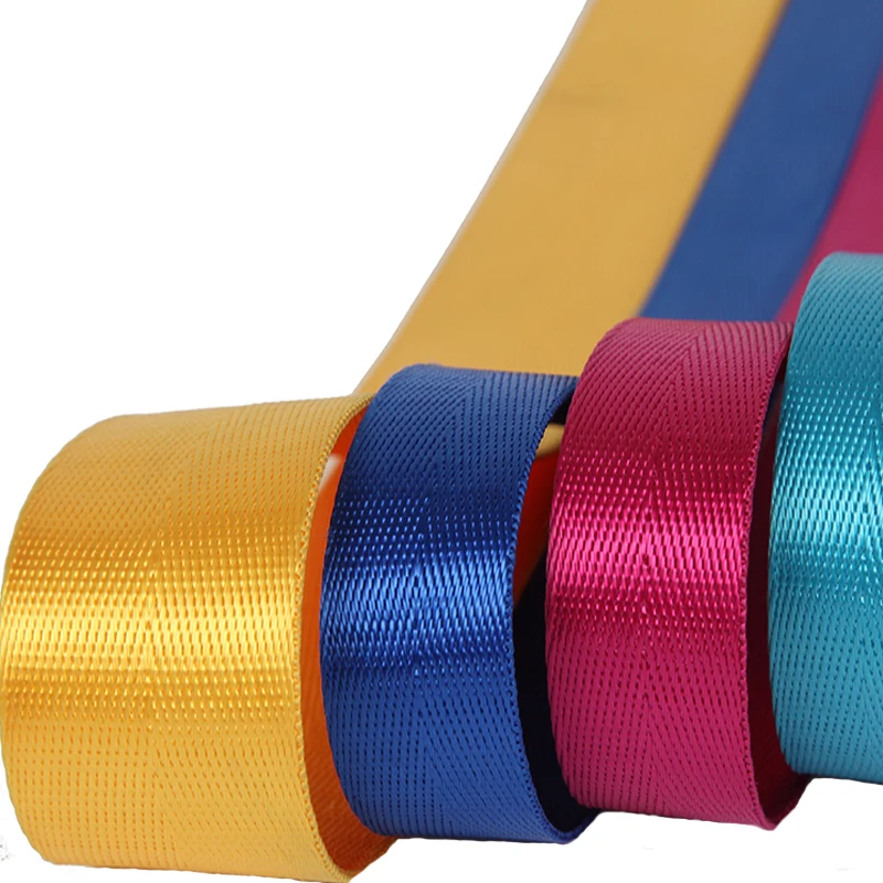 20mm  25mm 30mm 38mm 50mm Polyester Webbing   Printed Nylon Webbing Strap PP Webbing Tape for bag strap