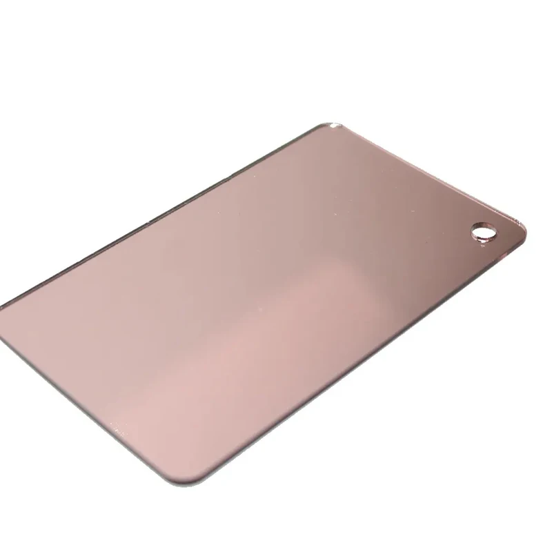 Free Sample Perspex Gold Mirror Acrylic Panel Colorful Glass Plastic Pmma Mirrored Acrylic Sheet