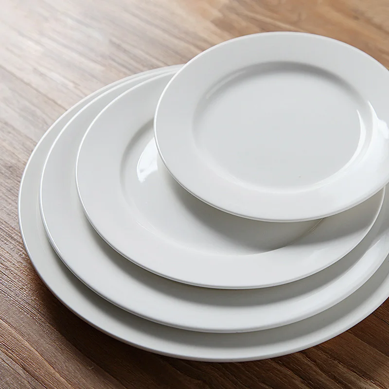 Food service airlines plate porcelain airline plate