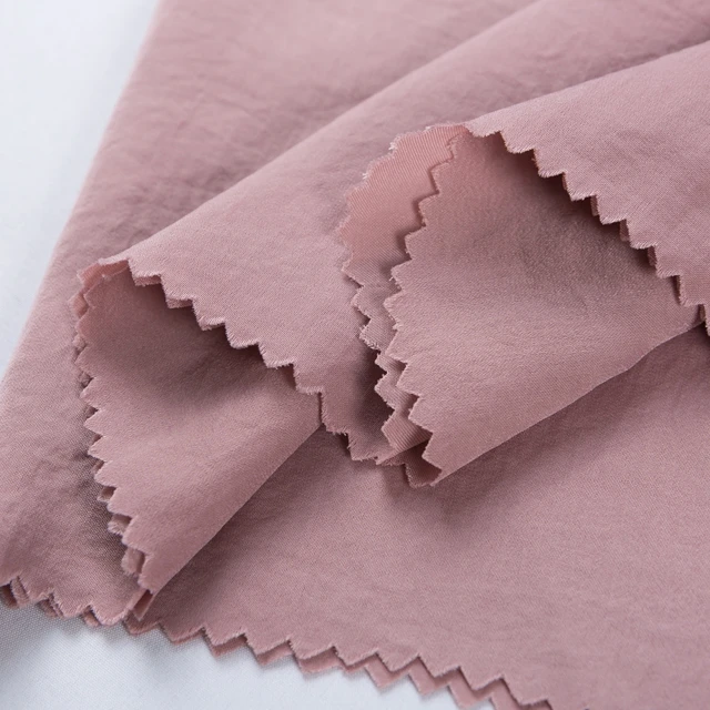 High quality 100% polyester satin fabric korean bubble silk chiffon fabrics for dresses