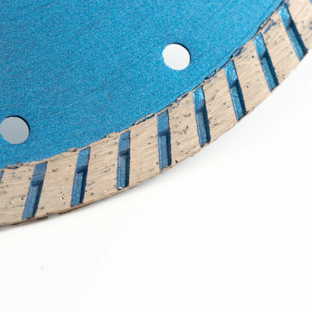 Disco de corte de diamante turbo hoja de Sierra para ladrillo de piedra