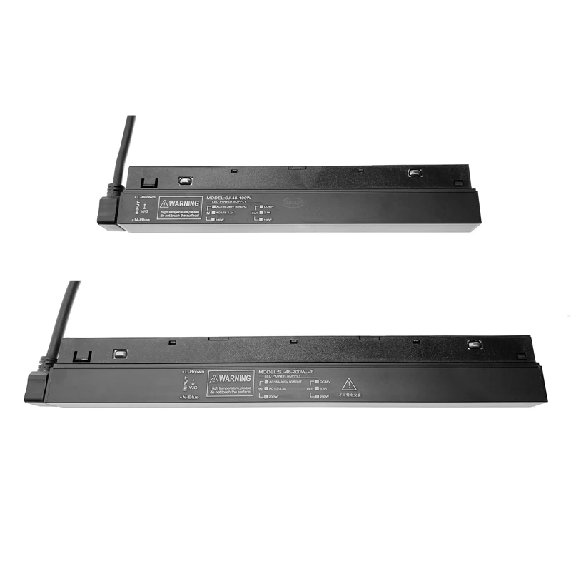 LEDEAST SJ-48-100W 220v to 48V LED Driver Non dimming Magnetic Track Lighting Power Supply For Magnetic Track Light System