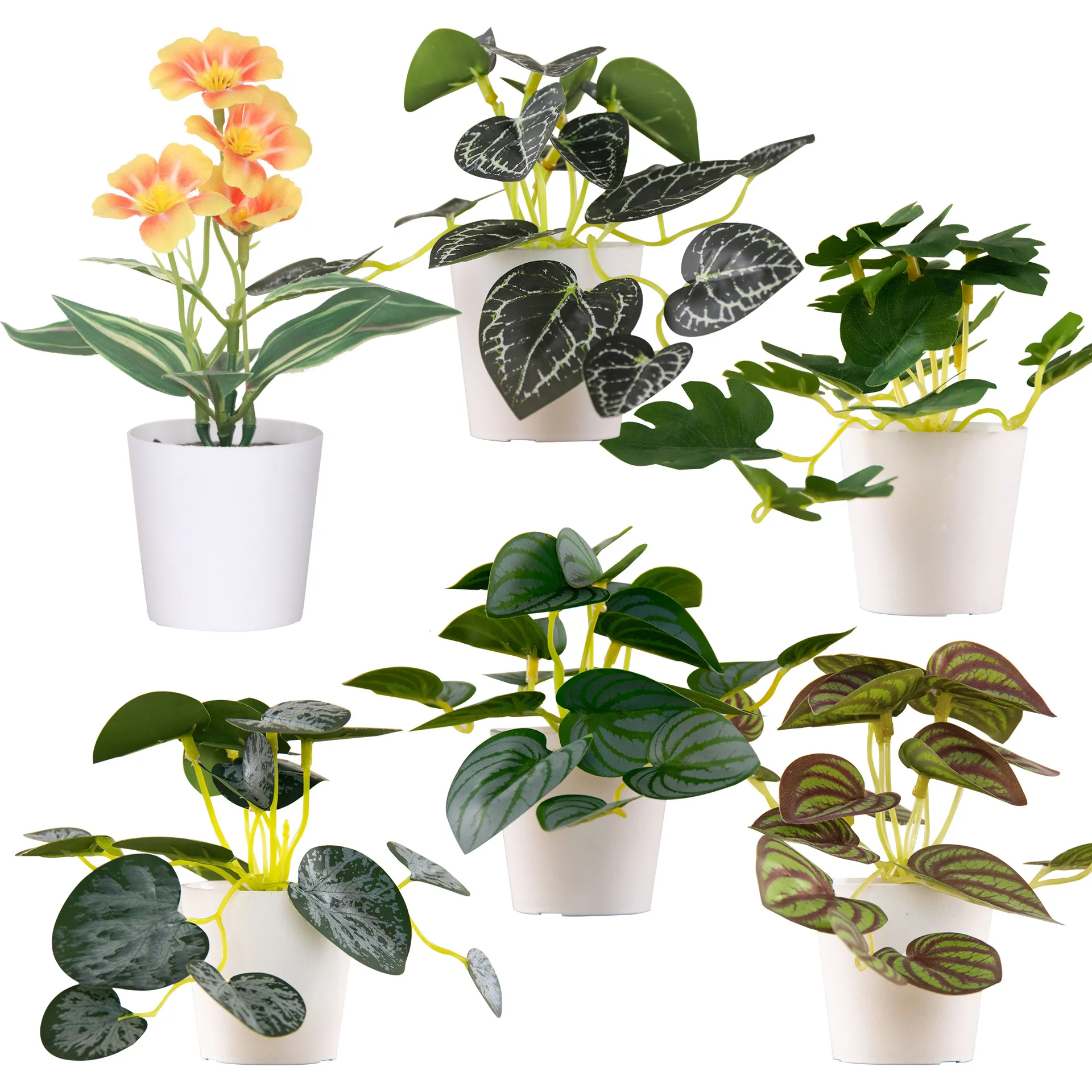 Mini Taro Plants Artificial Taro Bonsai For Sale Supermarket Hot Sale
