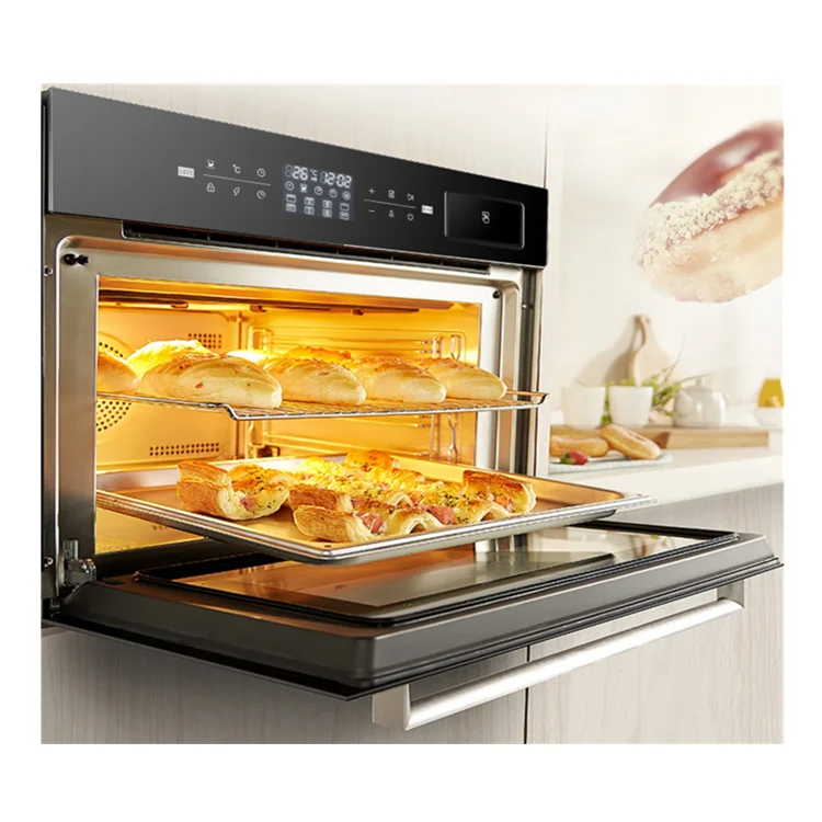Хорошо продаваемая комбинированная Паровая и Гриль Встроенная кухонная электрическая духовка