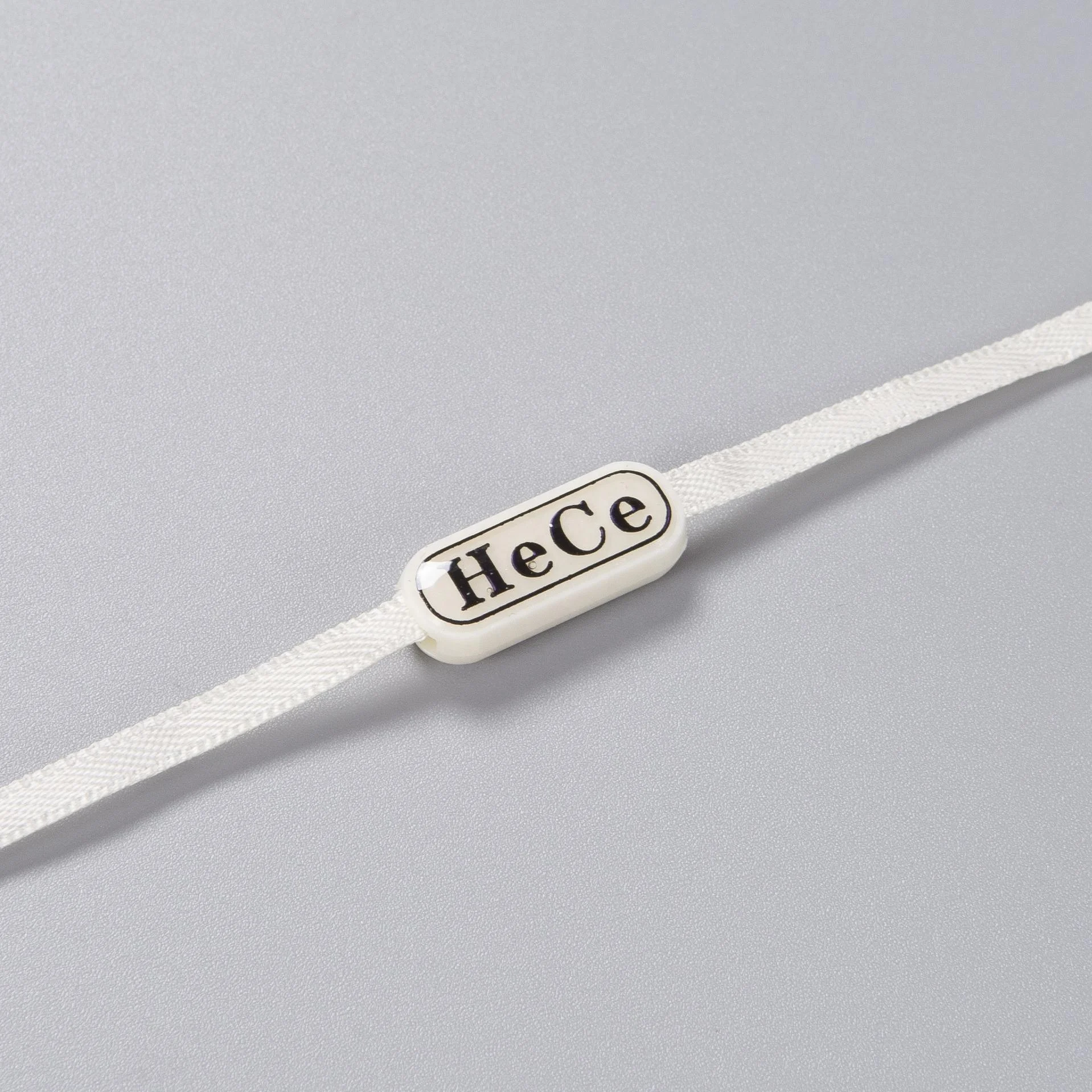 Customized design of clothing accessories clothes lanyard printed pattern marks  plastic tags