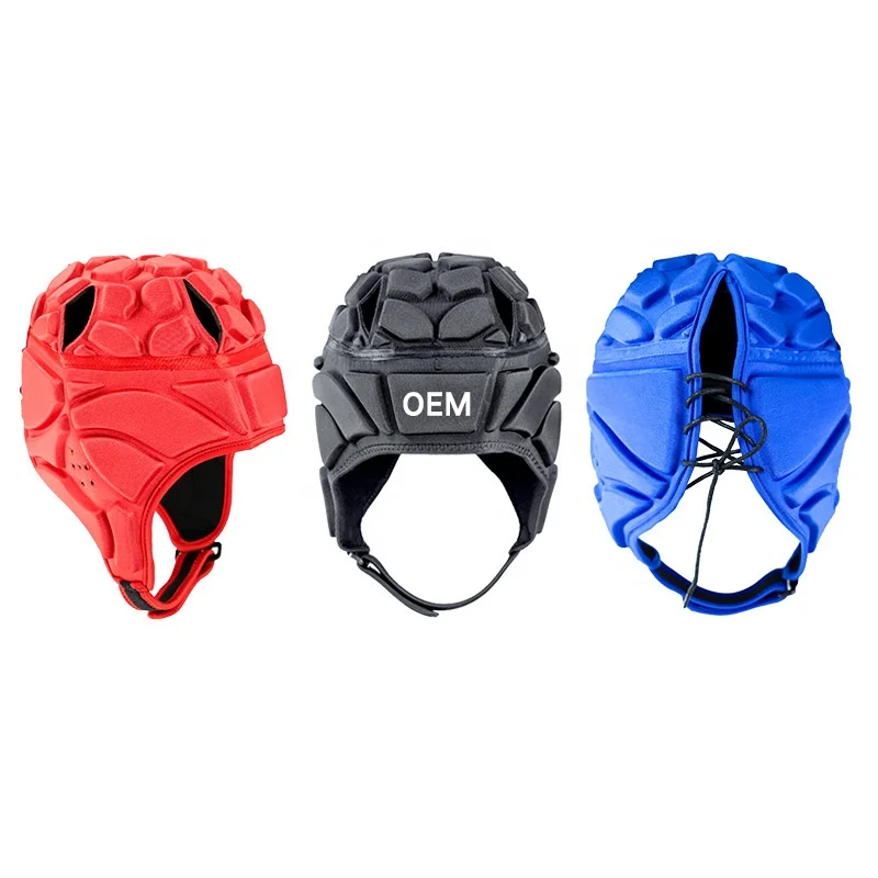 Professional Football Soccer Goalkeeper Headgear Comfortable Sports Rugby Crash Helmet