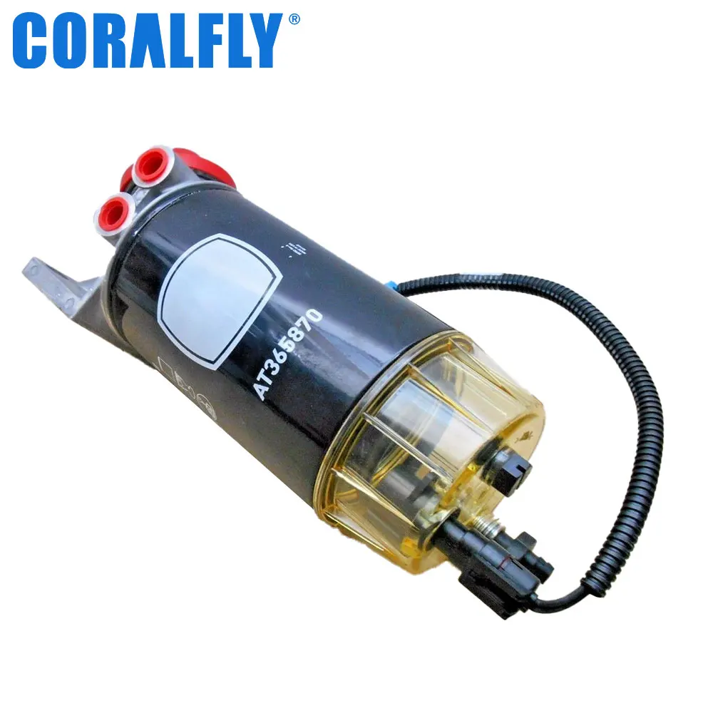 High Quality OEM Diesel Excavator Filter Fuel Water Separator Filter AT365870 Fuel Filter Water Separator AT365870