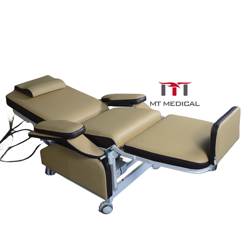 Hot Sale Medical Chair Electric Infusion Chair Medical Exam Equipment Adjustable Electric Patient Dialysis Chair For Hospital