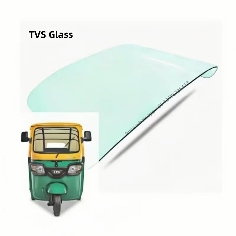 Трехколесное лобовое стекло для трехколесного велосипеда переднее Bajaj Re Tuk Tvs King сельскохозяйственного