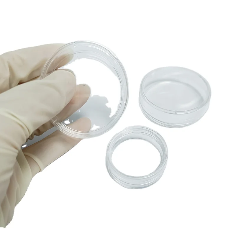 35mm 60mm 100mm 150mm Plastic Sterile Cell Culture Dish  Good Quality Disposable Cell Culture petri dishes