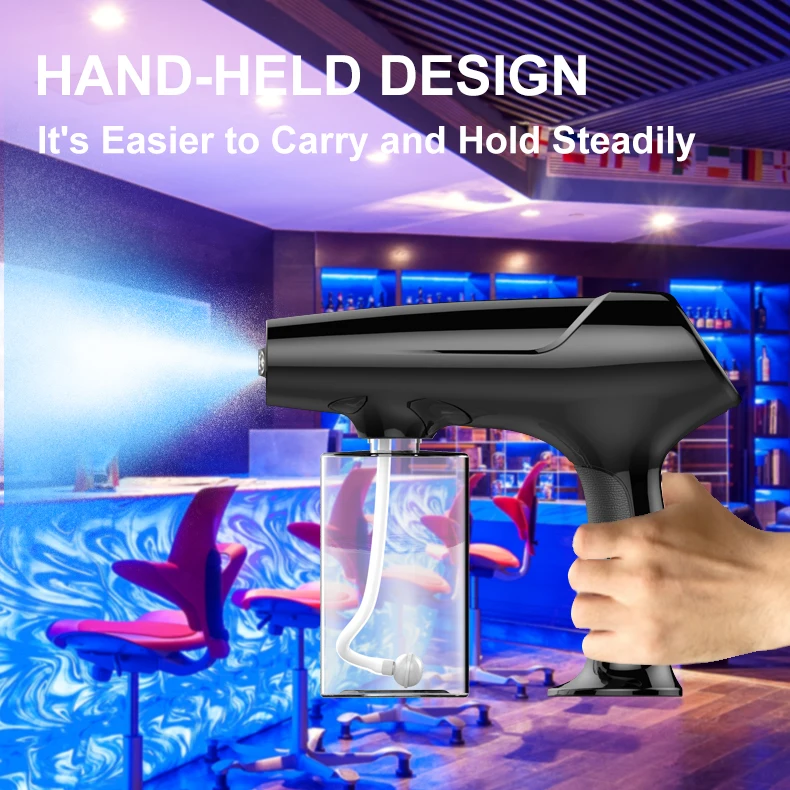 Cheap OEM Portable Handheld Electrostatic Atomization Nano Spray Gun for Home