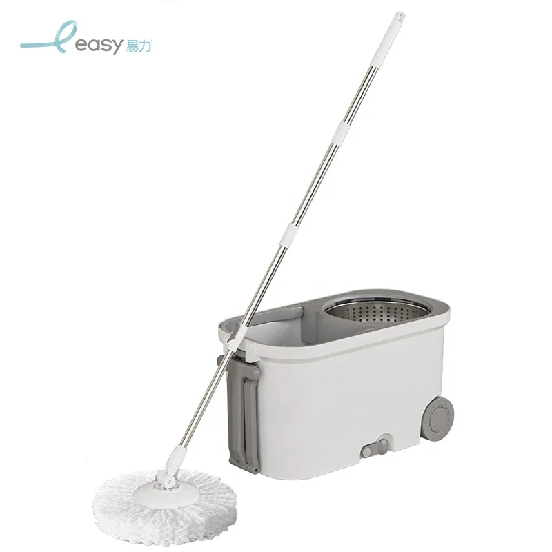 Customized Hot Deals Wholesale magic spin 360 microfiber mop with cleaning mop and stainless twisted pole mop