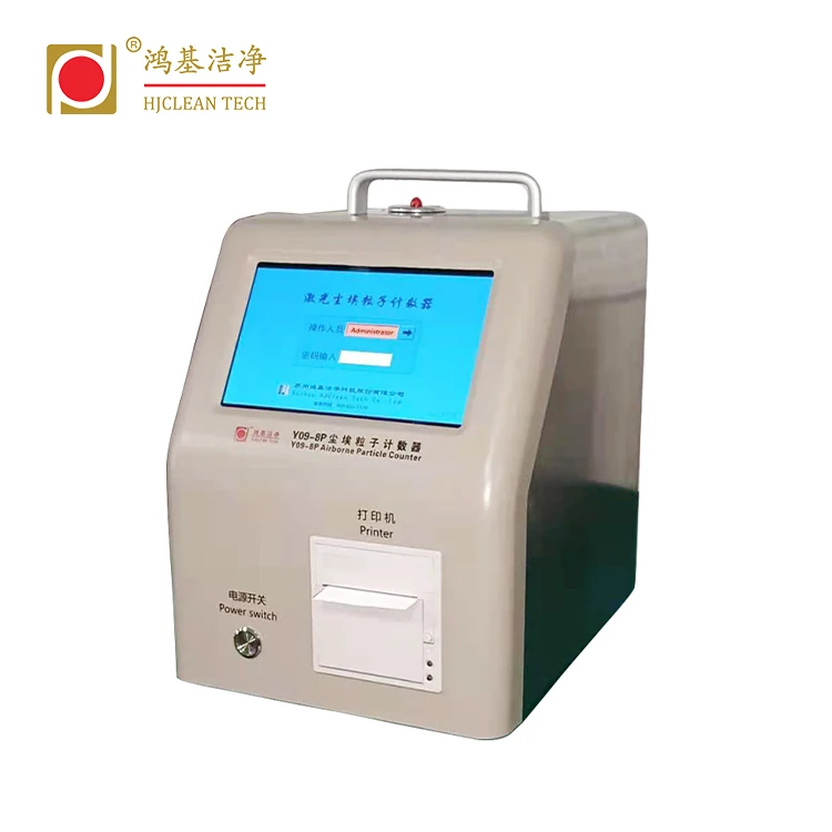 Factory price 28.3L/min  laser airborne particle counter with touch screen