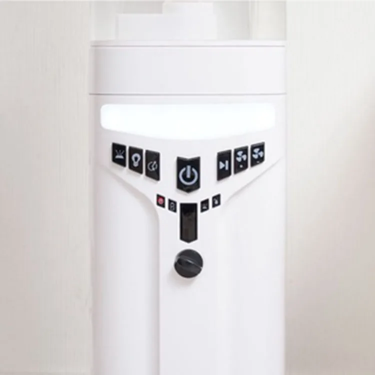 Поо AC220V DC12V перезаряжаемый стоячий вентилятор с батареей солнечный распылитель воды для наружного или внутреннего