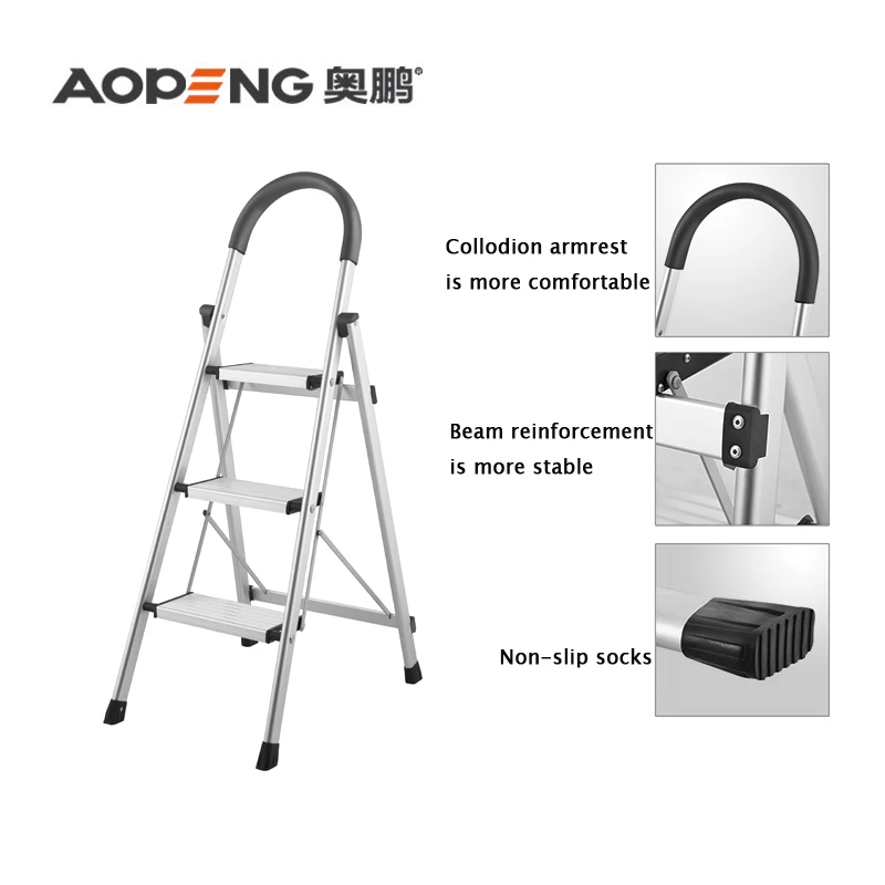 Лучшие складные переносные алюминиевые лестницы для домашнего использования