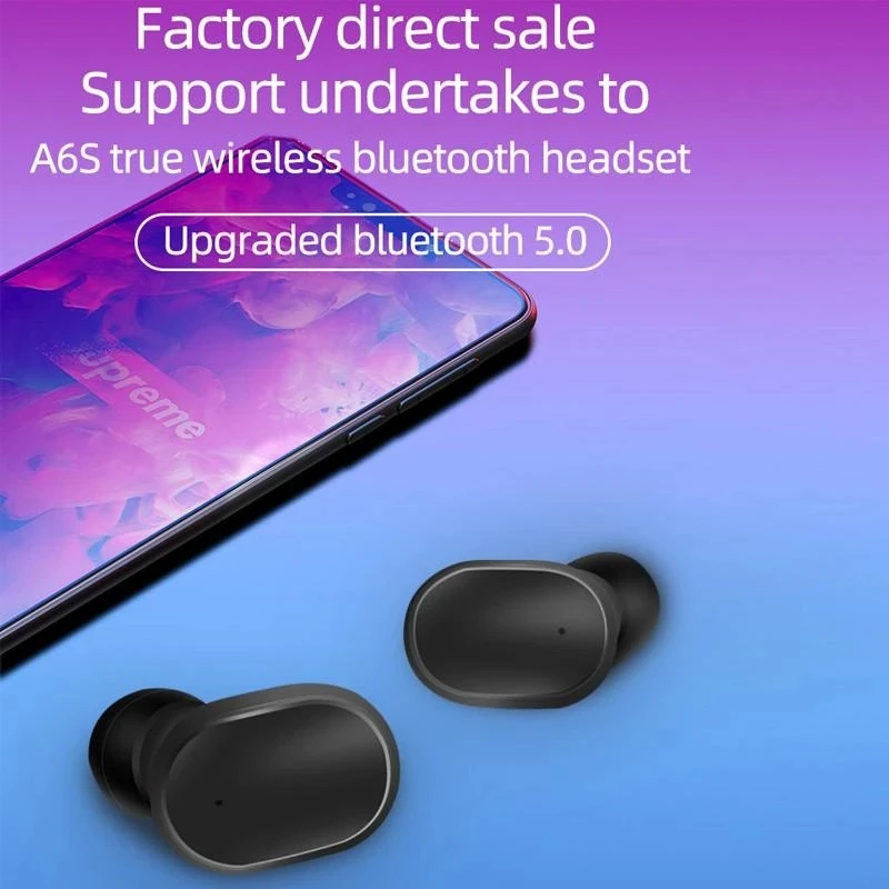 Оригинальные беспроводные наушники E7S tws BT V5.0 HiFi с шумоподавлением спортивные микрофоном для