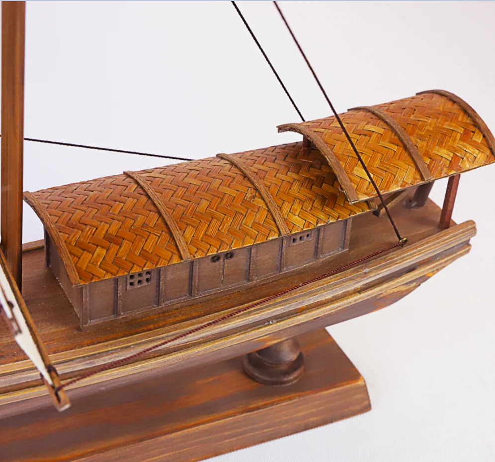 Wooden handmade Boat model ship for home and office decoration antique wooden ship model