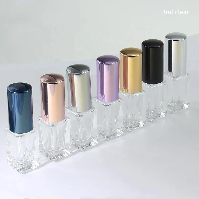 Ready to Ship 3ml 5ml Atomizer Glass Perfume Spray Sample Bottles Cosmetic Gift Bottle