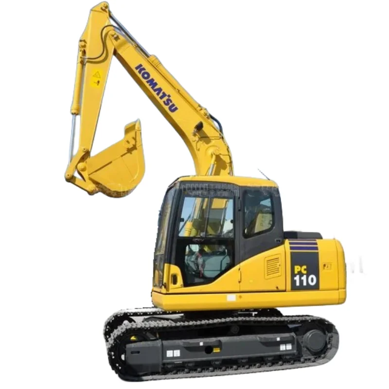 Japanese Komatsu PC110 used excavator and PC110-7 PC110-8 engineering machinery mini digger for sale