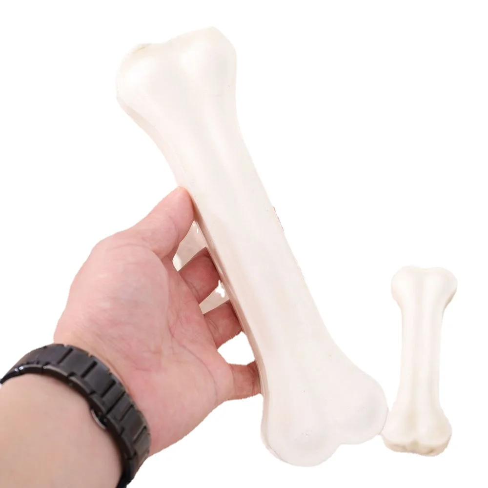 Отбеленная сыромятная ПРЕССОВАННАЯ КОСТЬ 2,5-12 дюймов, жевательная кость для собак разных размеров для собак, протектор для питомцев от производителя