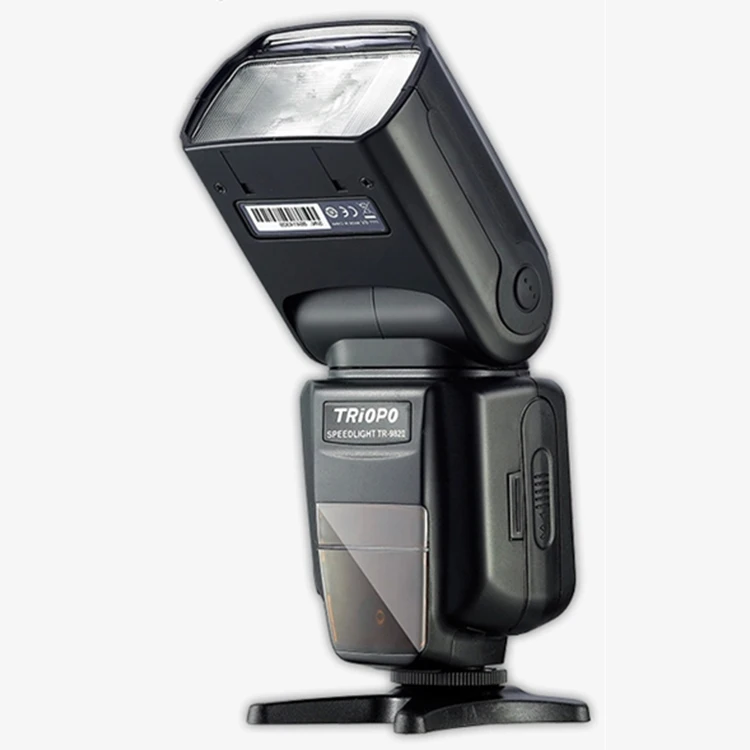 Triopo studio dslr camera flash speedlight light for camera canon nikon d500 speedlite