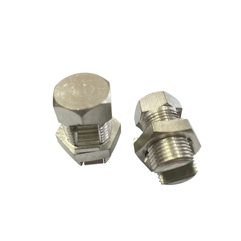 Heavy Duty Custom Price Copper Earth Wire Connector Grounding Clamp