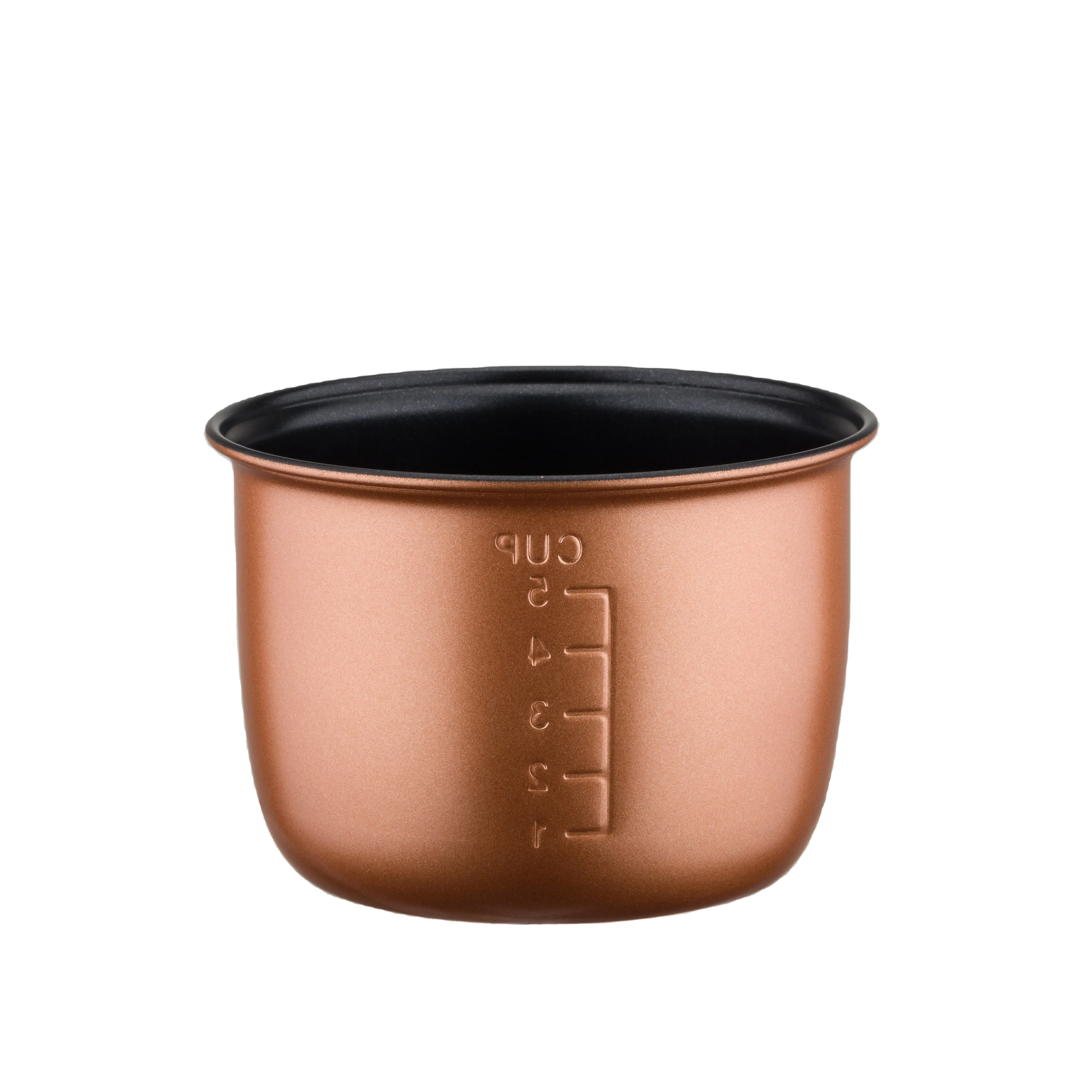 
Aluminum Alloy Non Stick Coating Rice Cooker Inner Pot Replacement 140*100mm for 1.2L Rice Cooker Rice Cooker Part 