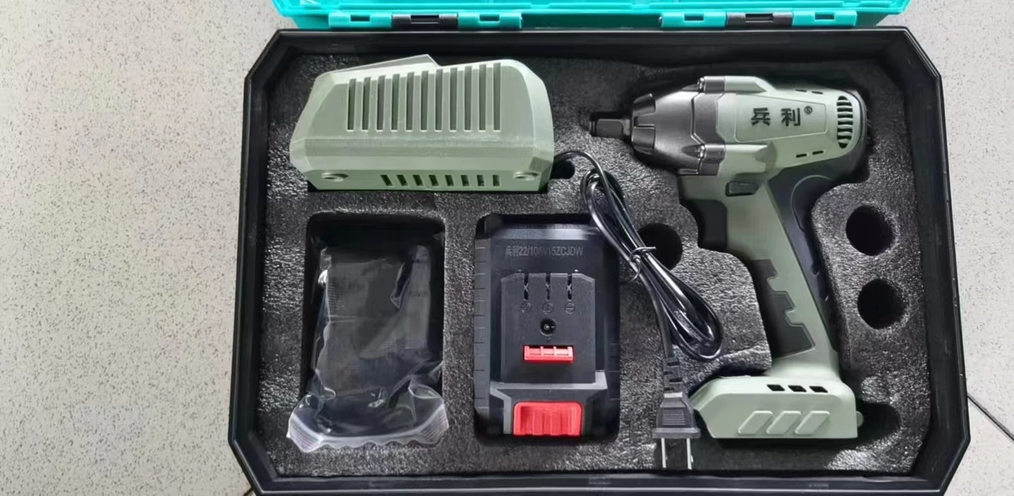 Portable impact electrical wrench brushless power tool impact wrench rechargeable impact wrench