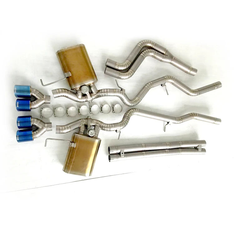 High Grade Luxury T*itanium  Juga*r  Xf 3.0 Full Racing Exhaust Catback System